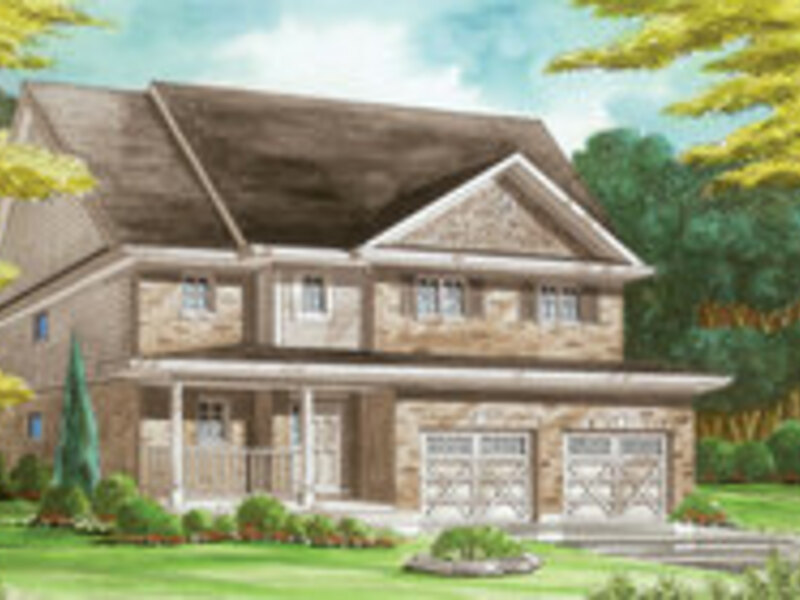 Glasgow floor plan at St Jacobs by Bromberg Homes in St. Jacobs, Ontario