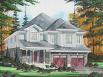 The Gordonia new home model plan at the St Jacobs by Bromberg Homes in St. Jacobs