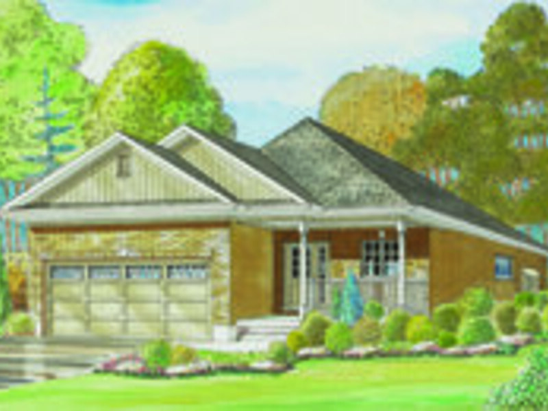 Jones floor plan at Stratford Fairgrounds by Bromberg Homes in Stratford, Ontario
