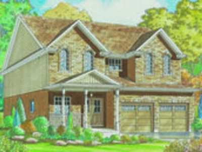 The Mayer new home model plan at the St Jacobs by Bromberg Homes in St. Jacobs