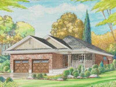 The Morenz Modified new home model plan at the St Jacobs by Bromberg Homes in St. Jacobs