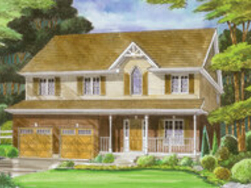 Strasburg floor plan at St Jacobs by Bromberg Homes in St. Jacobs, Ontario