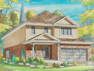 The Thames new home model plan at the Stratford Fairgrounds by Bromberg Homes in Stratford