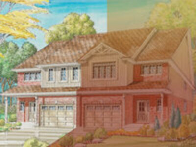 The Salter new home model plan at the Stratford Fairgrounds by Bromberg Homes in Stratford