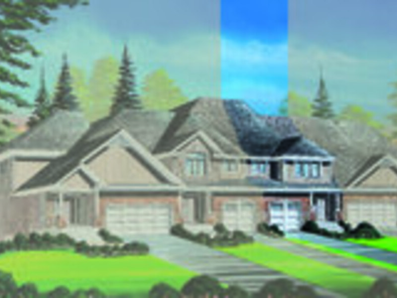 Town C floor plan at St Jacobs by Bromberg Homes in St. Jacobs, Ontario