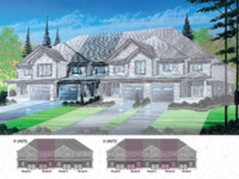 Town B floor plan at Stratford Fairgrounds by Bromberg Homes in Stratford, Ontario