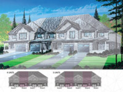 The Town B new home model plan at the Stratford Fairgrounds by Bromberg Homes in Stratford
