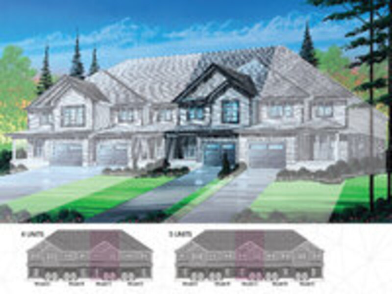 Town C floor plan at Stratford Fairgrounds by Bromberg Homes in Stratford, Ontario