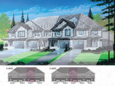 The Town C new home model plan at the Stratford Fairgrounds by Bromberg Homes in Stratford
