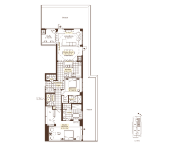 The PHA new home model plan at the The Metalworks by Fusion Homes in Guelph