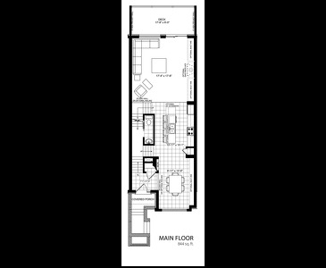 3 Bed + Rec Room by Granite Homes floor plan