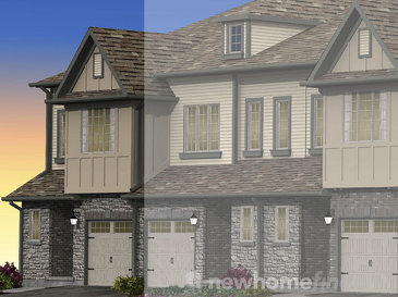 The Victoria new home model plan at the The Highlands by Granite Homes in Guelph