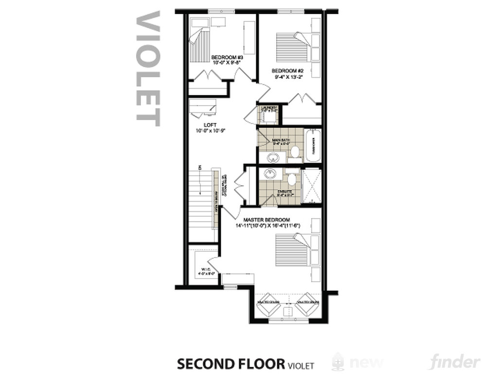 Image of Violet level 2 at the Saginaw Woods development in Cambridge