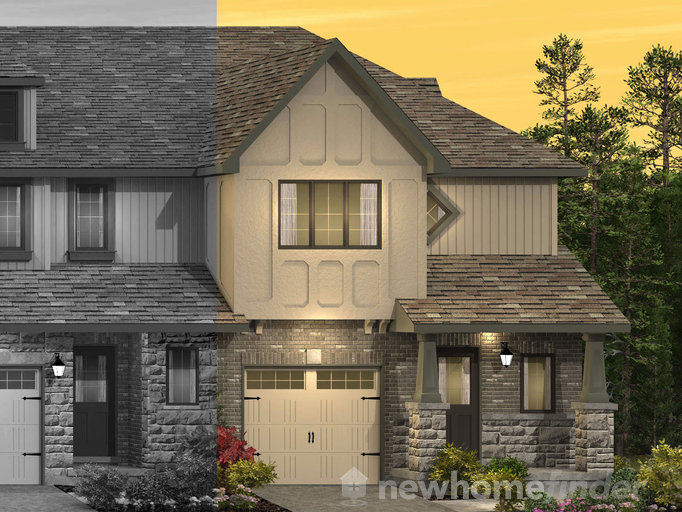 Hosta 2 floor plan at Saginaw Woods by Granite Homes in Cambridge, Ontario