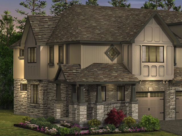 Trillium inventory model at Saginaw Woods development by Granite Homes in Cambridge, Ontario