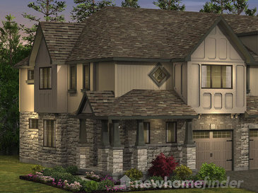 The Trillium new home model plan at the Saginaw Woods by Granite Homes in Cambridge