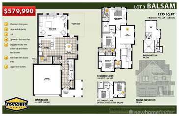 Balsam by Granite Homes floor plan