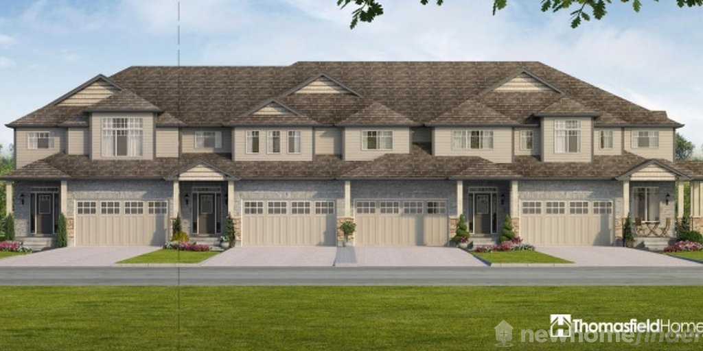 Tisbury floor plan at Aventine Hill at Bird Landing by Thomasfield Homes Limited in Guelph, Ontario