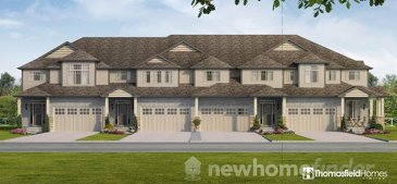 The Williamsburg new home model plan at the Aventine Hill at Bird Landing by Thomasfield Homes Limited in Guelph