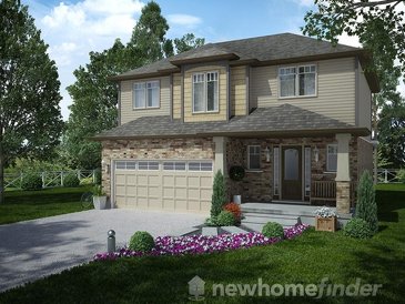 The Lismer new home model plan at the Mayberry Hill by Thomasfield Homes Limited in Guelph