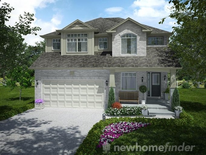 Harris floor plan at Mayberry Hill by Thomasfield Homes Limited in Guelph, Ontario