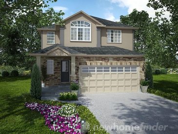 The Bayfield 2 new home model plan at the Mayberry Hill by Thomasfield Homes Limited in Guelph