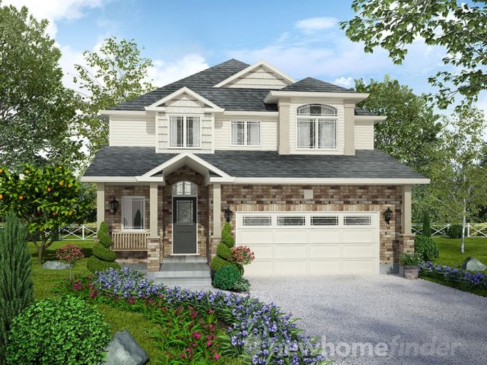Tisbury 2 floor plan at Mayberry Hill by Thomasfield Homes Limited in Guelph, Ontario