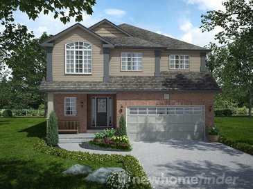 The Varley new home model plan at the Mayberry Hill by Thomasfield Homes Limited in Guelph