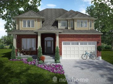 The Norfolk new home model plan at the Mayberry Hill by Thomasfield Homes Limited in Guelph