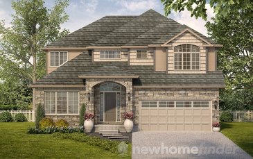 The Briarfield new home model plan at the Mayberry Hill by Thomasfield Homes Limited in Guelph