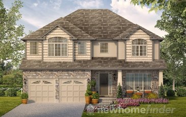 The Argyle 3 new home model plan at the Mayberry Hill by Thomasfield Homes Limited in Guelph