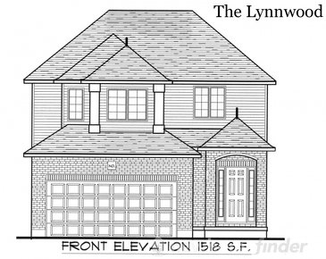 The Lynnwood new home model plan at the Tiffany Ridge by Thomasfield Homes Limited in Woodstock