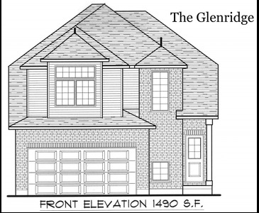 The Glenridge new home model plan at the Tiffany Ridge by Thomasfield Homes Limited in Woodstock