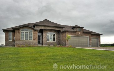 The Canterbury new home model plan at the Burgessville Manor Estates by Thomasfield Homes Limited in Burgessville