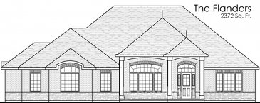 The Flanders new home model plan at the Burgessville Manor Estates by Thomasfield Homes Limited in Burgessville