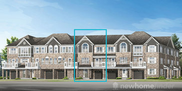 The Wesley new home model plan at the Hawthorne South Village by Mattamy Homes in Milton