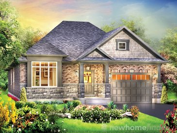 The Chelsey new home model plan at the Woodway Trails by Eastforest Homes in Simcoe