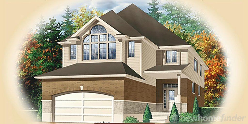 Valleyfield floor plan at Ayrshire Ridge by WrightHaven Homes in Ayr, Ontario