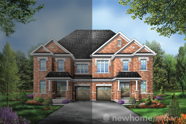 Sutton 7 floor plan at Saddle Ridge by Starlane Home Corporation in Milton, Ontario