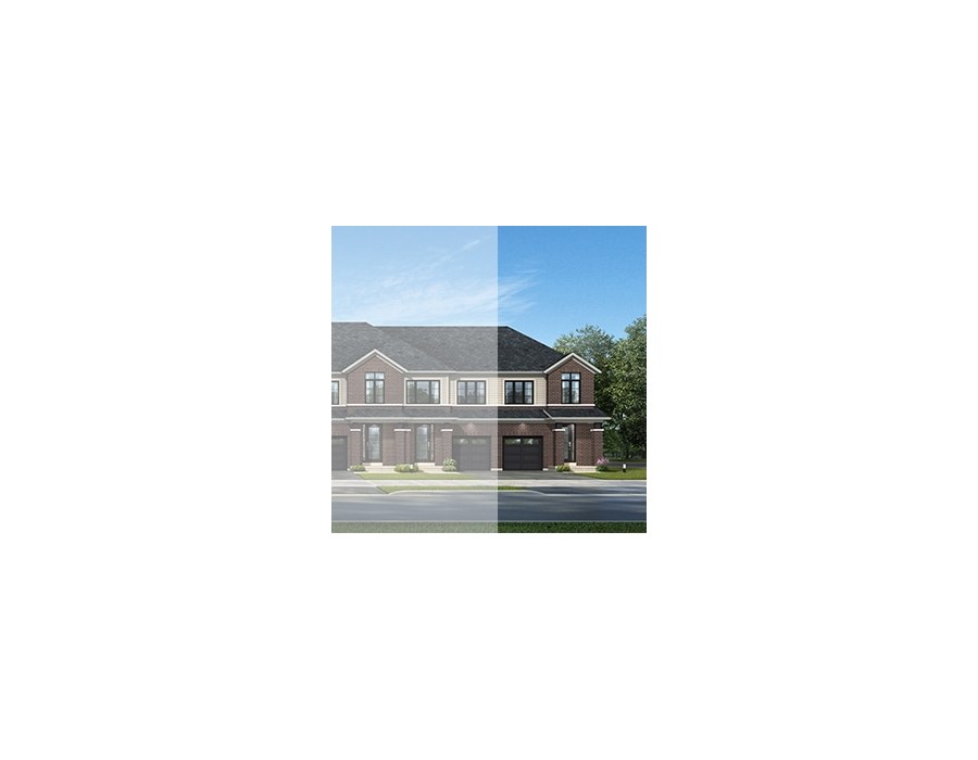 The Hickory new home model plan at the Heartwood by Cachet by Cachet Estate Homes in Woodstock