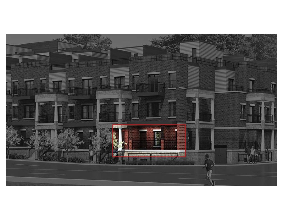 Central Park - Type E Suite 217 floor plan at High Park Urban Towns by Caliber Homes in Aurora, Ontario