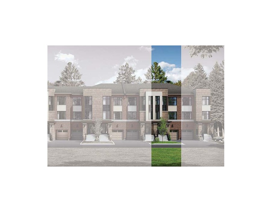 Lily 4 Block 4 Suite 5 floor plan at Uplands of Swan Lake by Caliber Homes in Richmond Hill, Ontario