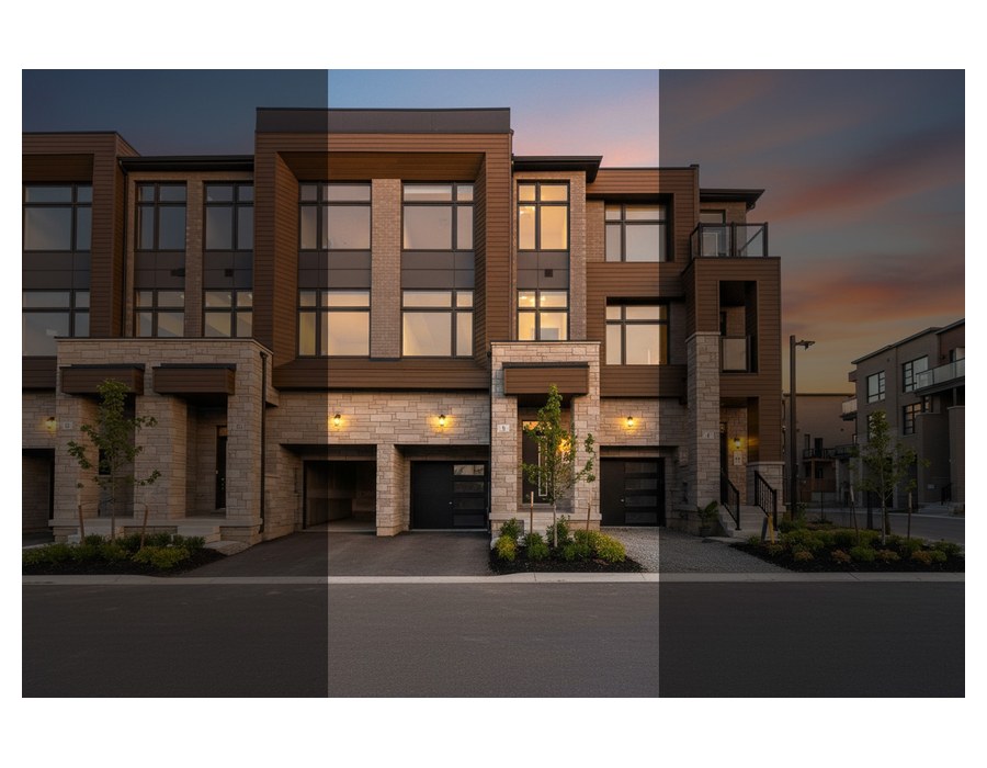 Harris 1 Elev. B Unit 34 floor plan at The Towns of Rutherford Heights by Caliber Homes in Woodbridge, Ontario