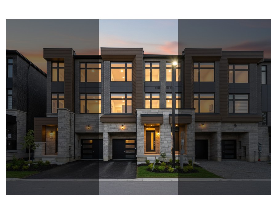 Harris 2 Elev. B Unit 26 floor plan at The Towns of Rutherford Heights by Caliber Homes in Woodbridge, Ontario