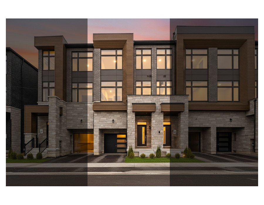 Harris 2 Elev. B Unit 36 floor plan at The Towns of Rutherford Heights by Caliber Homes in Woodbridge, Ontario