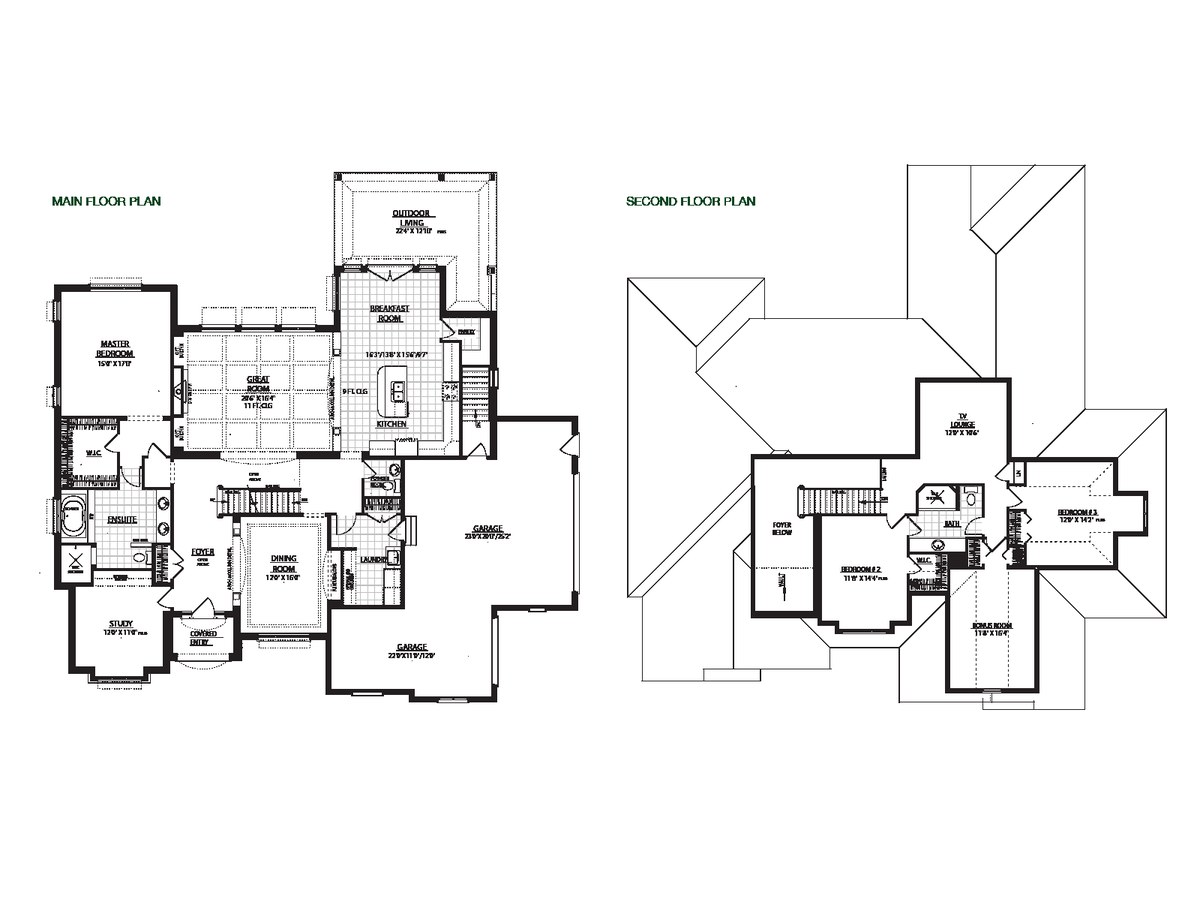 The Carlisle by Charleston Homes floor plan