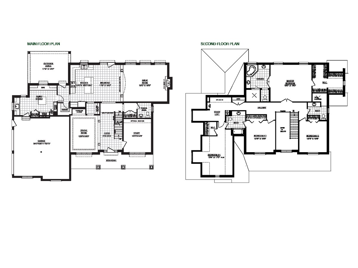 The Killbride by Charleston Homes floor plan