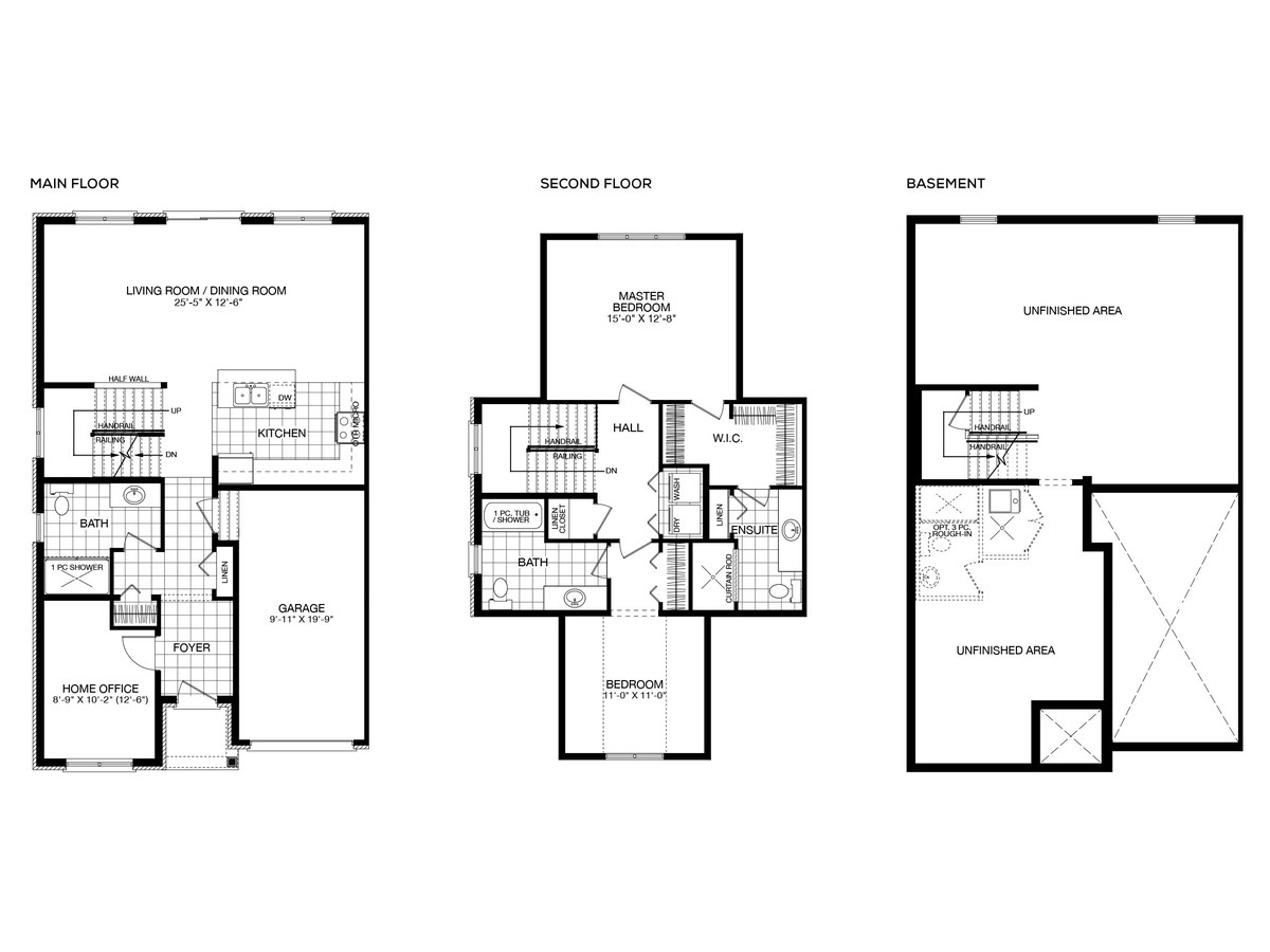 Exterior Unit by Charleston Homes floor plan