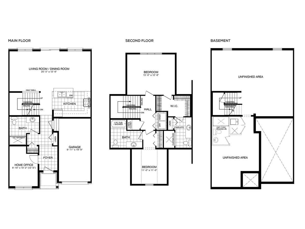 Interior Unit by Charleston Homes floor plan