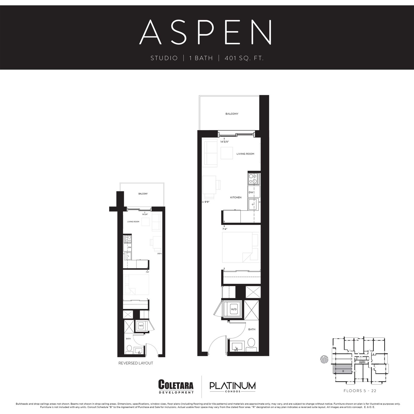 Aspen by Coletara floor plan